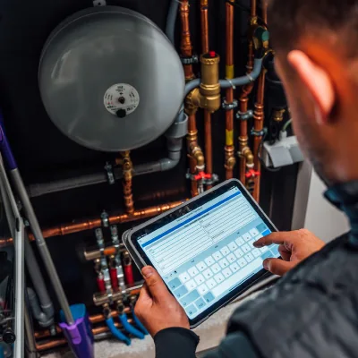 Controle van de cv-installatie
